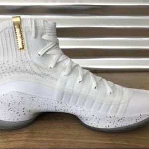 Under Armour Shoes - Under Armour Curry 4 White and Gold Under Armour Shoes - Under Armour Curry 4 White and Gold
